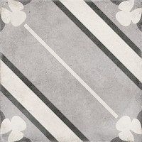 24415 ART NOUVEAU INSPIRE GREY 20*20