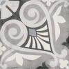 24418 ART NOUVEAU OPERA GREY 20*20