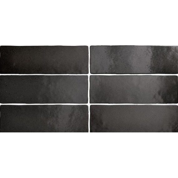 Керамическая плитка 24962 MAGMA BLACK COAL 6,5X20