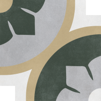 25890 ARUBA BLOOM GREEN 22.3X22.3