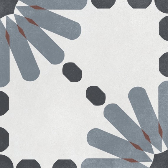 Керамогранит 25894 ARUBA DAISY BLUE/22.3 22.3X22.3