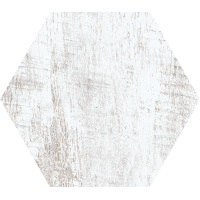 26123 INDUSTRY WHITE HEXA/17.5X20