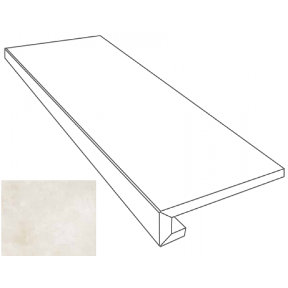 Ступени 262640 GRADONE ONICE BIANCO 4x32x78