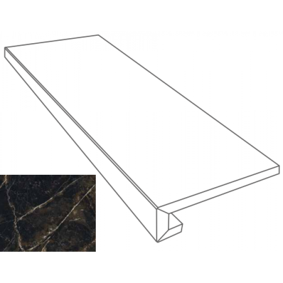 Ступени 262642 GRADONE NERO AMASANTA 4x32x78