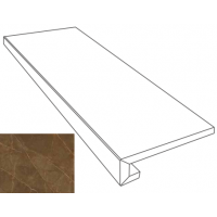 262643 GRADONE PULPIS MARRONE 4x32x78