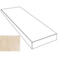 262651 GRADONE ANGOLARE DX CREMA MARFIL 4x32x78