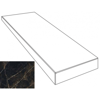 262652 GRADONE ANGOLARE DX NERO AMASANTA 4x32x78