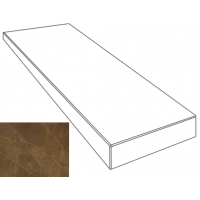 262653 GRADONE ANGOLARE DX PULPIS MARRONE 4x32x78