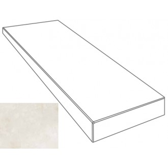 262660 GRADONE ANGOLARE SX ONICE BIANCO 4x32x78