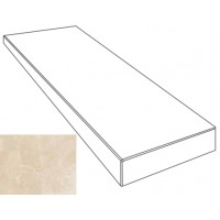 262661 GRADONE ANGOLARE SX CREMA MARFIL 4x32x78