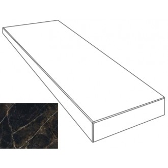 262662 GRADONE ANGOLARE SX NERO AMASANTA 4x32x78