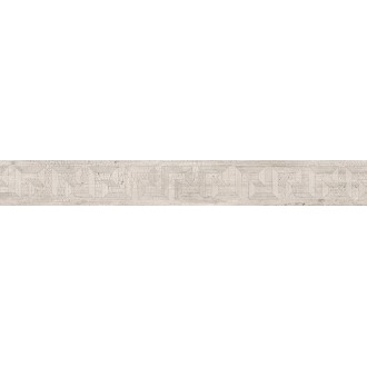 263132 Fascia Greca Intarsio White 10x80