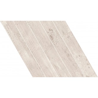 263192 Mosaico Chevron White 40x46
