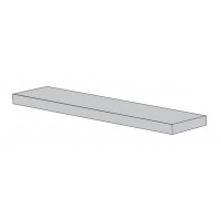 263212 GRADONE ANGOLARE DX WHITE 120x32x4