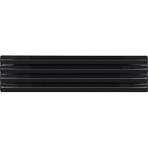 Керамическая плитка 28468 Costa Nova Praia Black Glossy 5x20