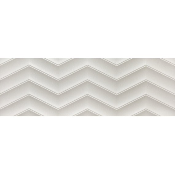Керамическая плитка 28580 LOOK WHITE CHEVRON/33,3X100/R