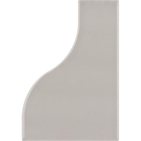 Керамическая плитка 28845 Curve Grey Gloss 8,3x12