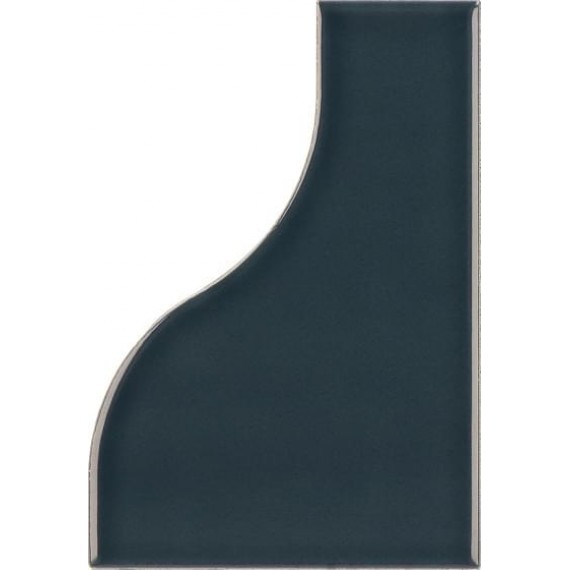 Керамическая плитка 28852 Curve Ink Blue Gloss 8,3x12