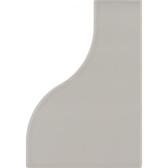 28857 Плитка Curve Grey Matt 8,3x12