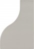 28857 Плитка Curve Grey Matt 8,3x12