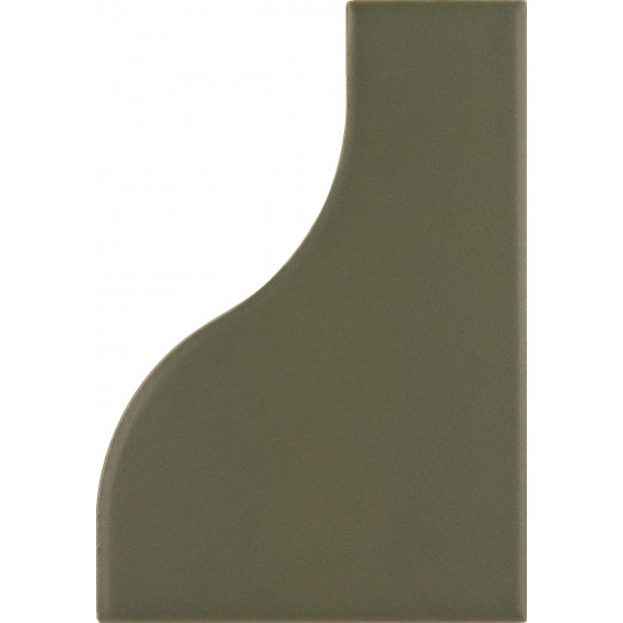 Керамическая плитка 28862 Плитка Curve Garden Green Matt 8,3x12