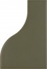 28862 Плитка Curve Garden Green Matt 8,3x12