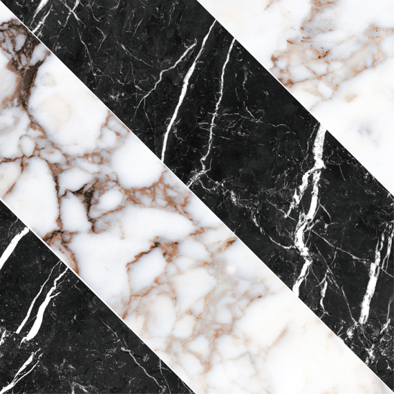 Керамогранит 29173 D.BRECCIA WHT/PEPPER DIAGONALE/30X30/EP