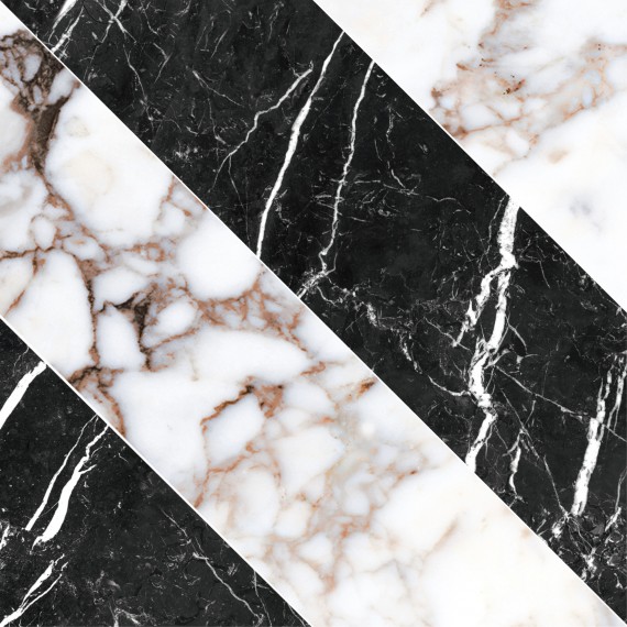 Керамогранит 29187 D.BRECCIA WHT/PEPPER DIAGONALE NT/30X30