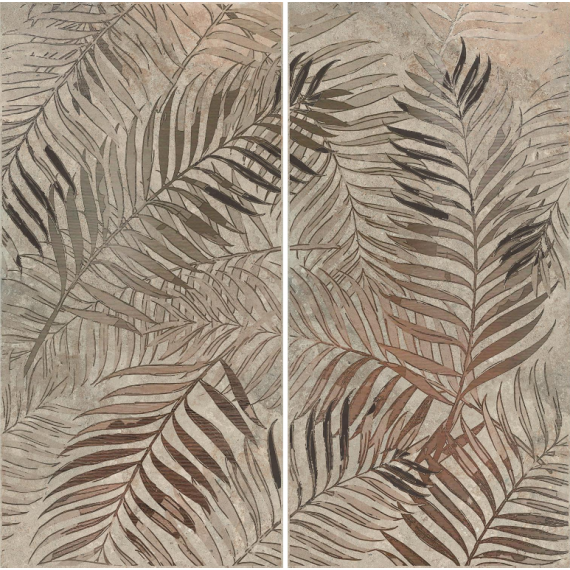 Керамогранит 303524 Bronze Fern Rett (2 pcs mix) 60x120