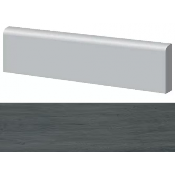 Керамогранит 3088044 Керамогранит Tavolato Naturale Antracite Battiscopa 9x120