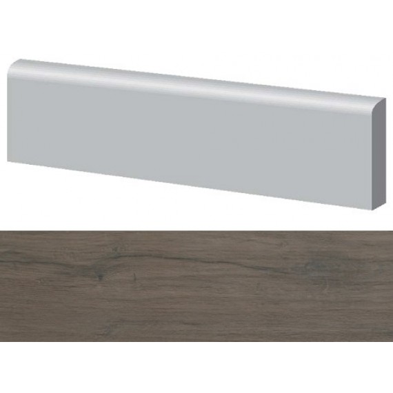 Керамогранит 3088046 Керамогранит Tavolato Naturale Marrone Scuro Battiscopa 9x120