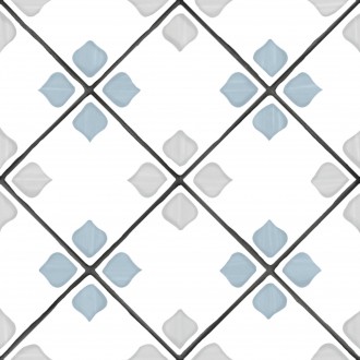 31083 TANGER SILVER RHOMB R9 12.3x12.3