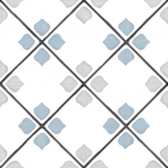 Керамогранит 31083 TANGER SILVER RHOMB R9 12.3x12.3