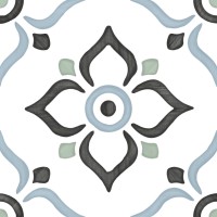 31086 TANGER BLUE GARDEN R9 12.3x12.3