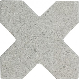 32732 Elda Cross Grey 12x12