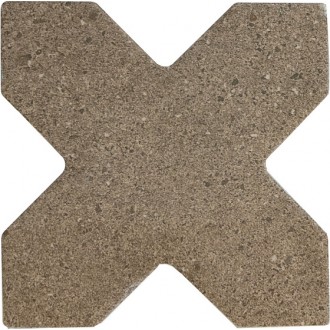 32734 Elda Cross Coffee 12x12