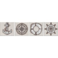 33047/7 Керамогранит Вставка Марекьяро беж светлый 10х10