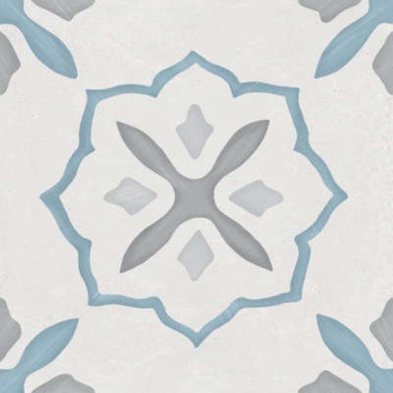 Керамогранит 3386036154 Керамогранит Sirocco Blue Cross 9mm R10 22.3x22.3