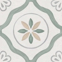 3386036157 Керамогранит Sirocco Green Petals 9mm R10 22.3x22.3