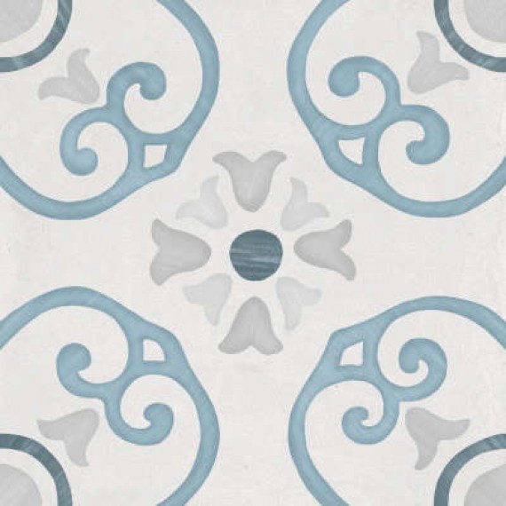 Керамогранит 3386036517 Керамогранит Sirocco Blue Dhalia 9mm R10 22.3x22.3