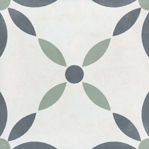 Керамогранит 3386037271 Керамогранит Havana White Flower R10 22.3x22.3