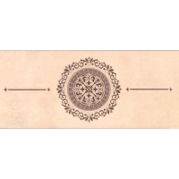 338961 Декор Verano 2 Бежевый 20х45