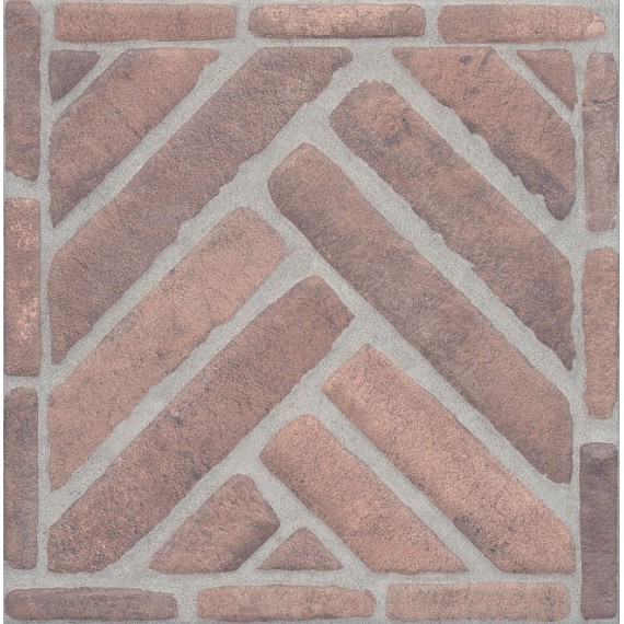 Ступени 3430 Плитка Посейдония коричневый 30.2x30.2