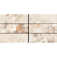 Декор Malta Flower Mix 25x75 глянцевая