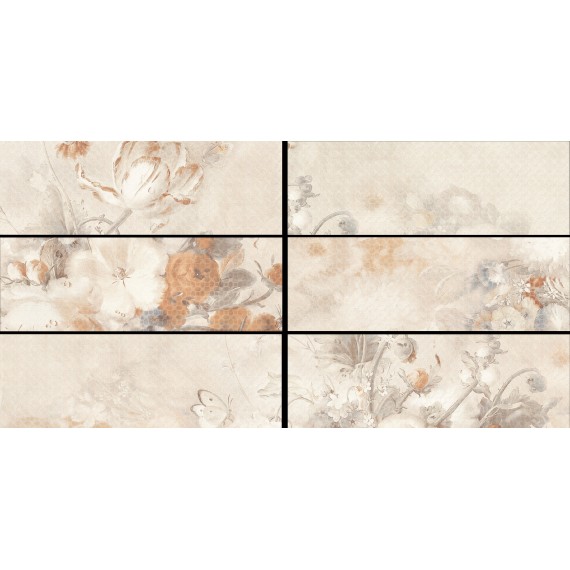 Декор Malta Flower Mix 25x75