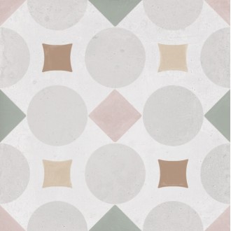 34803 PATTERNS PINK GEOMETRIC R10 22,3x22,3