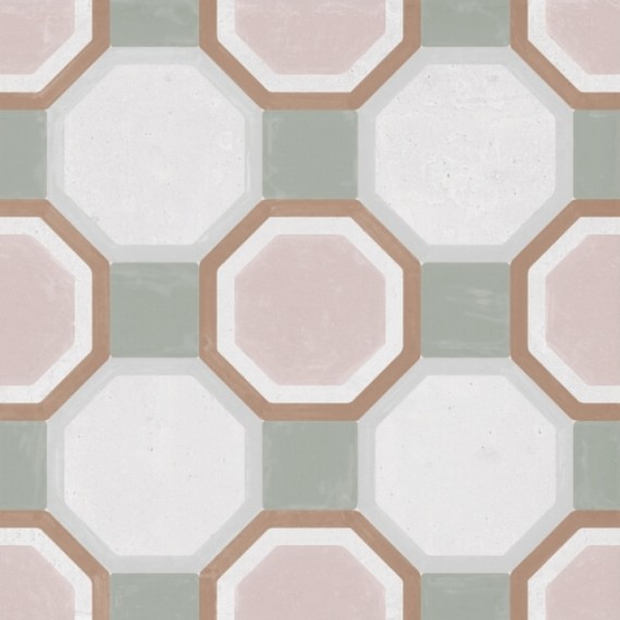 Керамогранит 34805 PATTERNS PINK DIAMOND R10 22,3x22,3