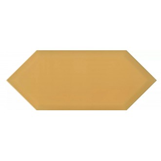 35019 Плитка Алмаш грань желтый глянцевый 14х34