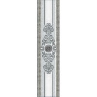 351 Плитка Бордюр Eclipse Grey Центр 7x30