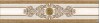 356 Плитка Бордюр Eclipse Beige Центр 7x30